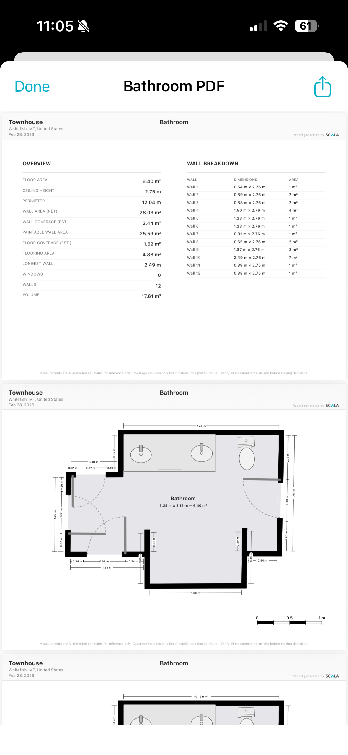 Scala professional room report